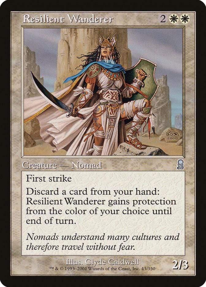 Magic: The Gathering MTG Single Resilient Wanderer [Odyssey]