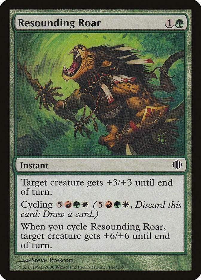 Magic: The Gathering MTG Single Resounding Roar [Shards of Alara]