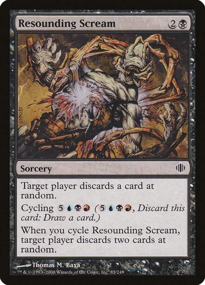 Magic: The Gathering MTG Single Resounding Scream [Shards of Alara]