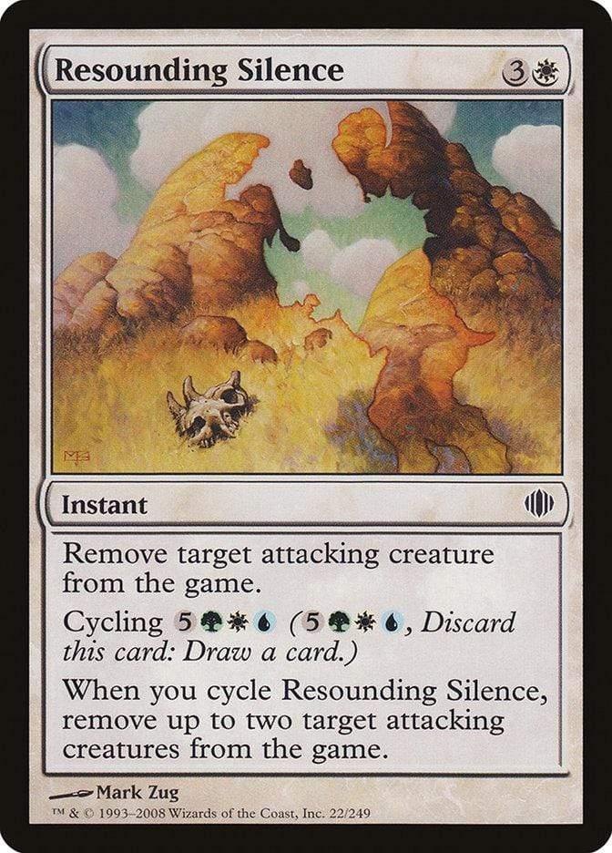 Magic: The Gathering MTG Single Resounding Silence [Shards of Alara]