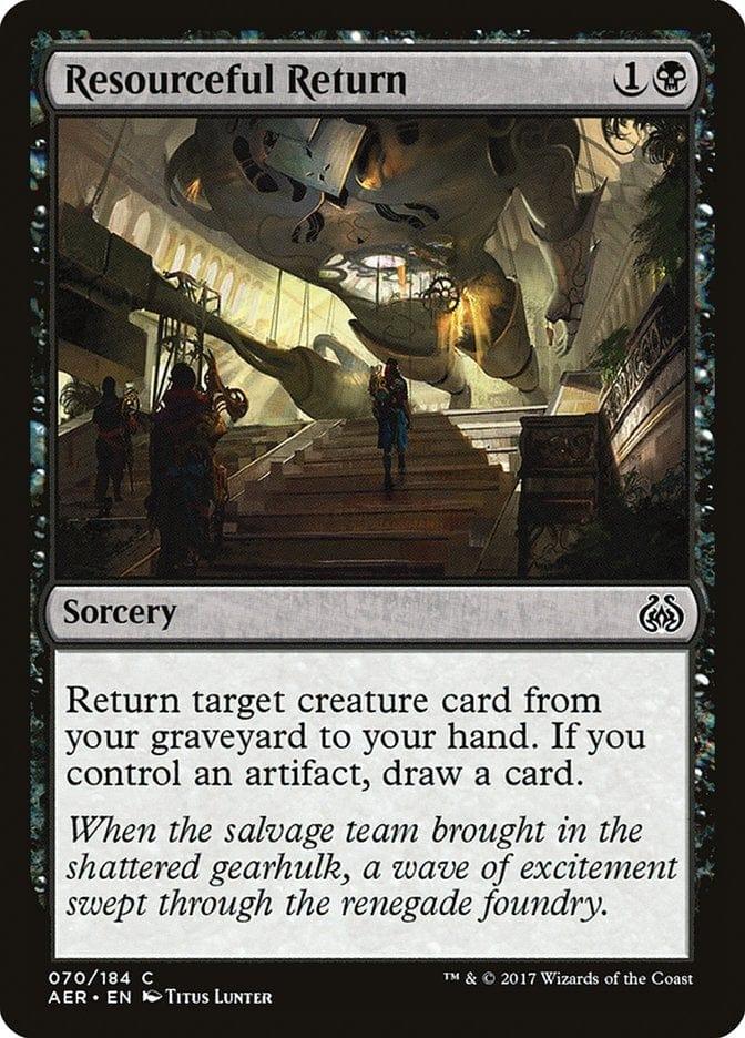 Magic: The Gathering MTG Single Resourceful Return [Aether Revolt]