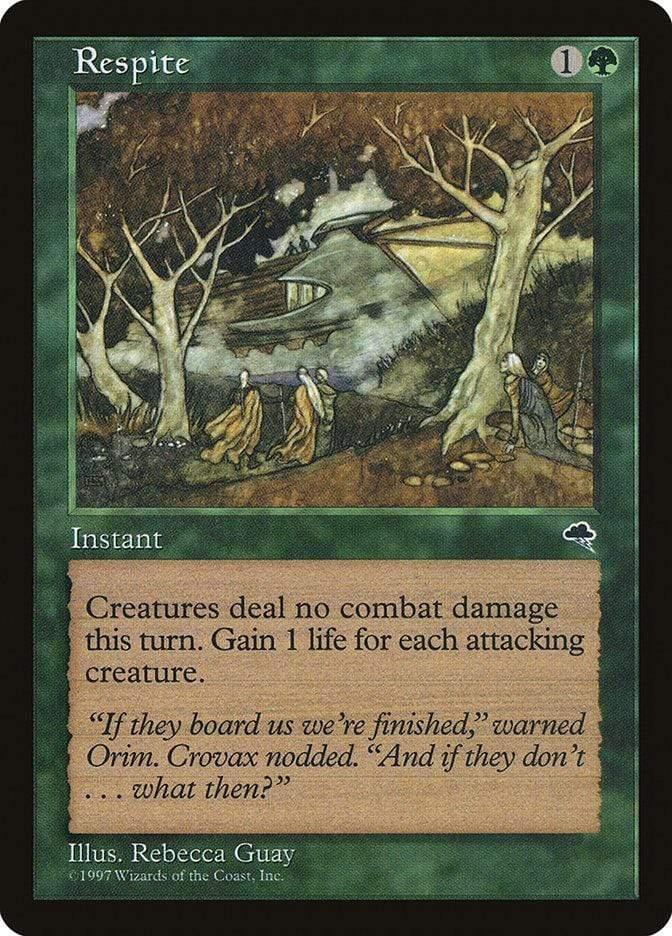 Magic: The Gathering MTG Single Respite [Tempest]
