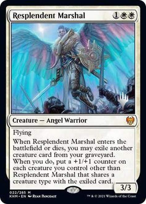 Magic: The Gathering MTG Single Resplendent Marshal [Kaldheim Promo Pack]