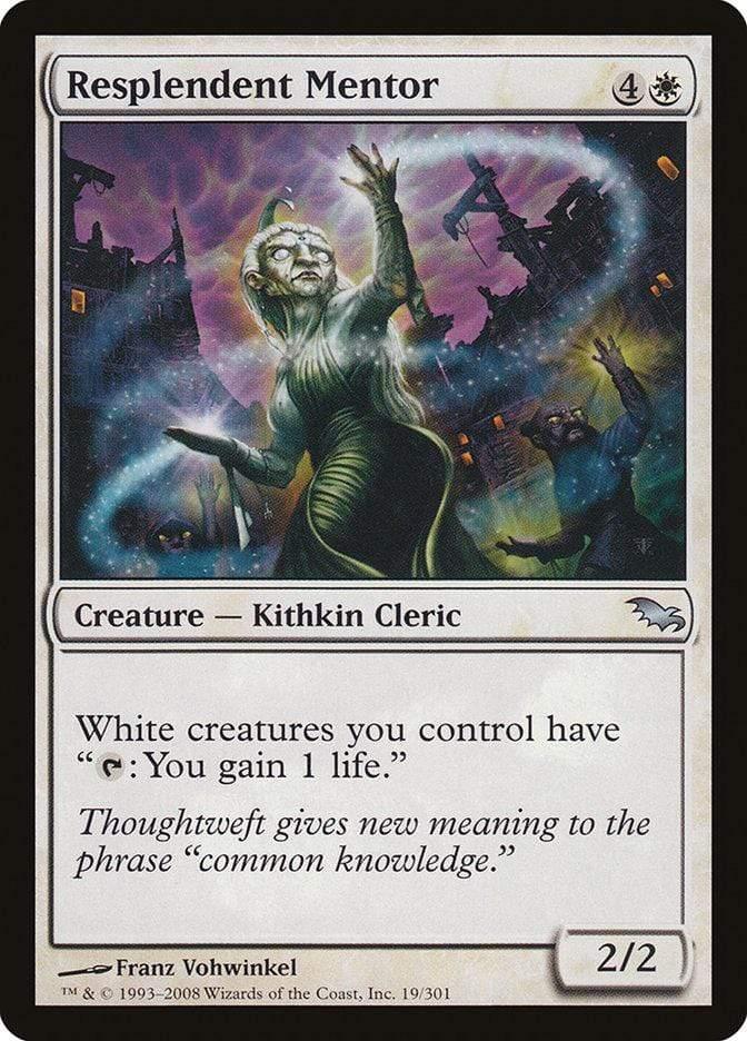Magic: The Gathering MTG Single Resplendent Mentor [Shadowmoor]