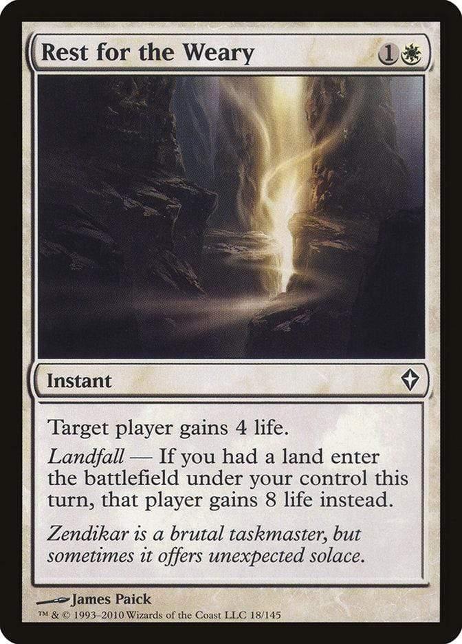 Magic: The Gathering MTG Single Rest for the Weary [Worldwake]