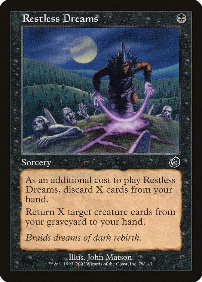 Magic: The Gathering MTG Single Restless Dreams [Torment]