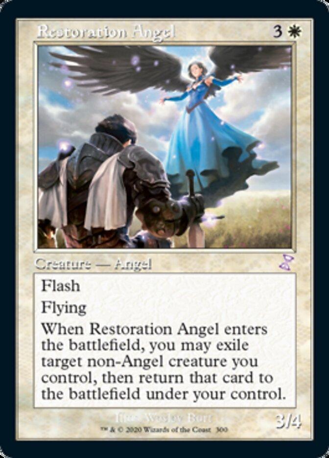 Magic: The Gathering MTG Single Restoration Angel (Timeshifted) [Time Spiral Remastered]