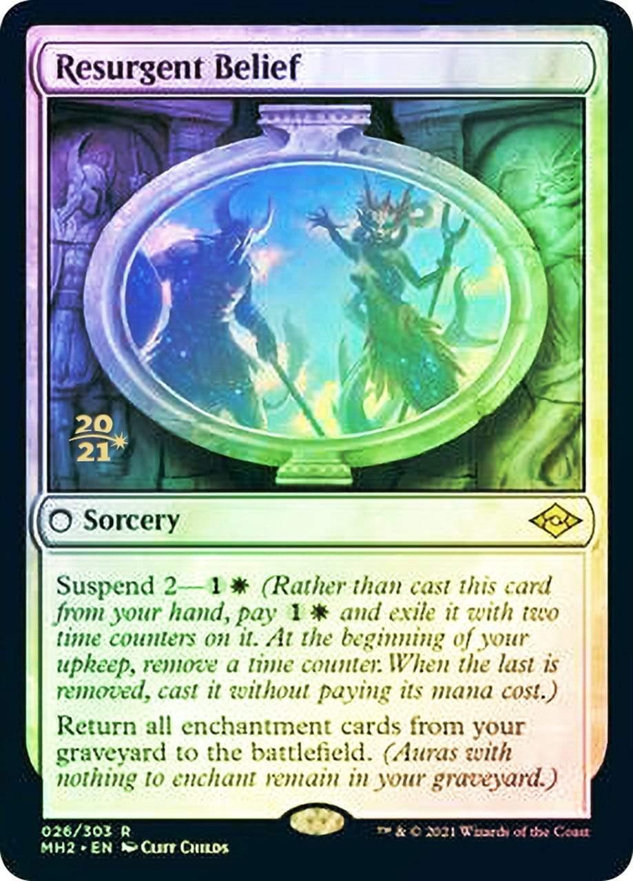 Magic: The Gathering MTG Single Resurgent Belief [Modern Horizons 2 Prerelease Promos]