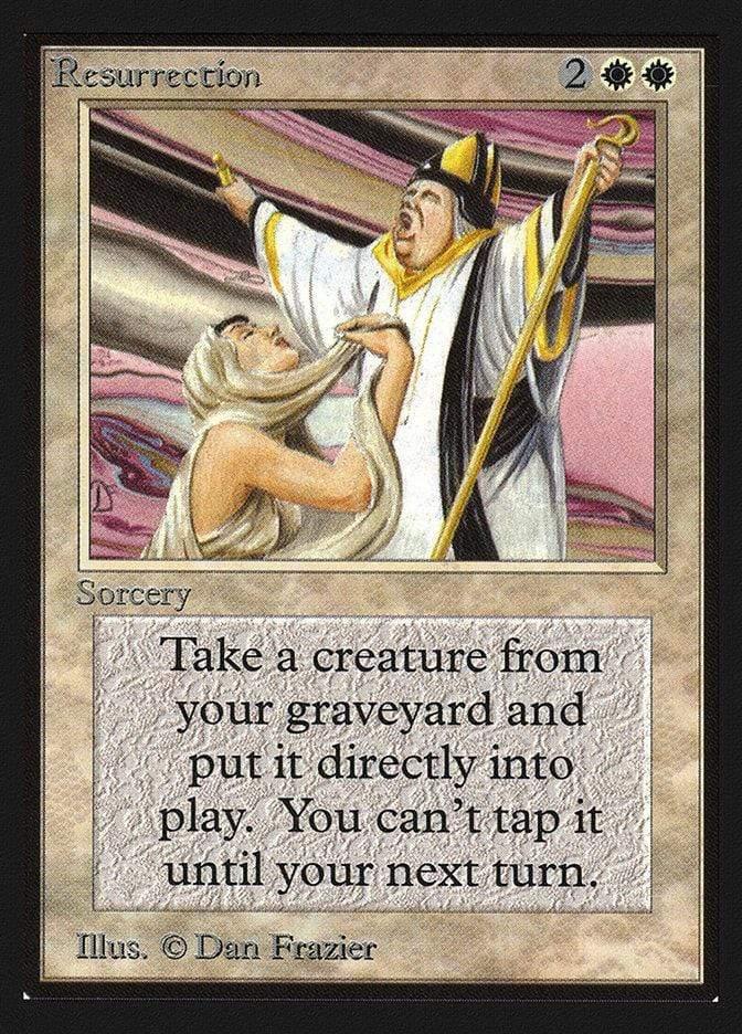 Magic: The Gathering MTG Single Resurrection [International Collectors’ Edition]