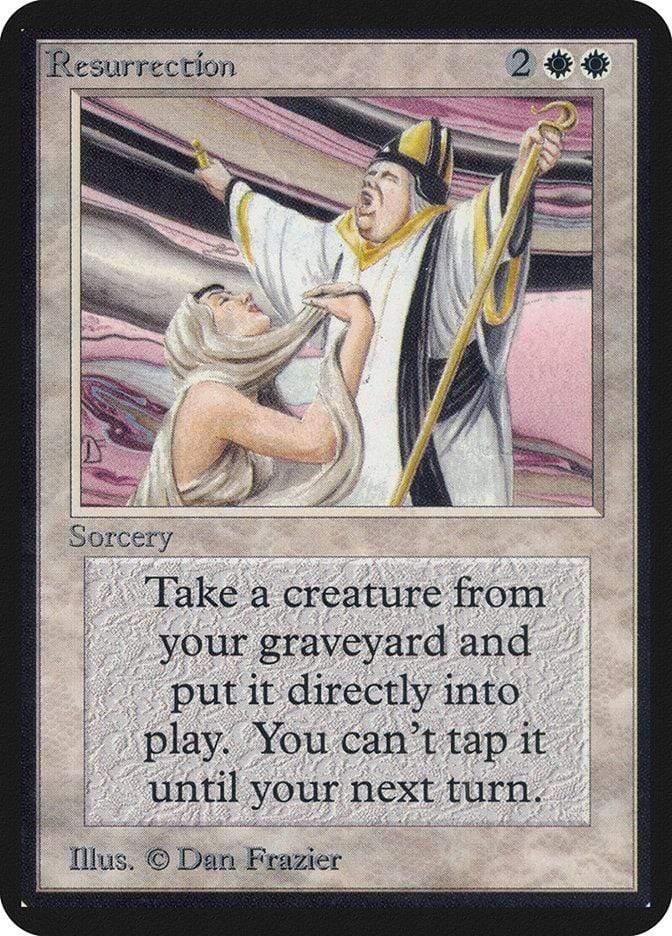 Magic: The Gathering MTG Single Resurrection [Limited Edition Alpha]