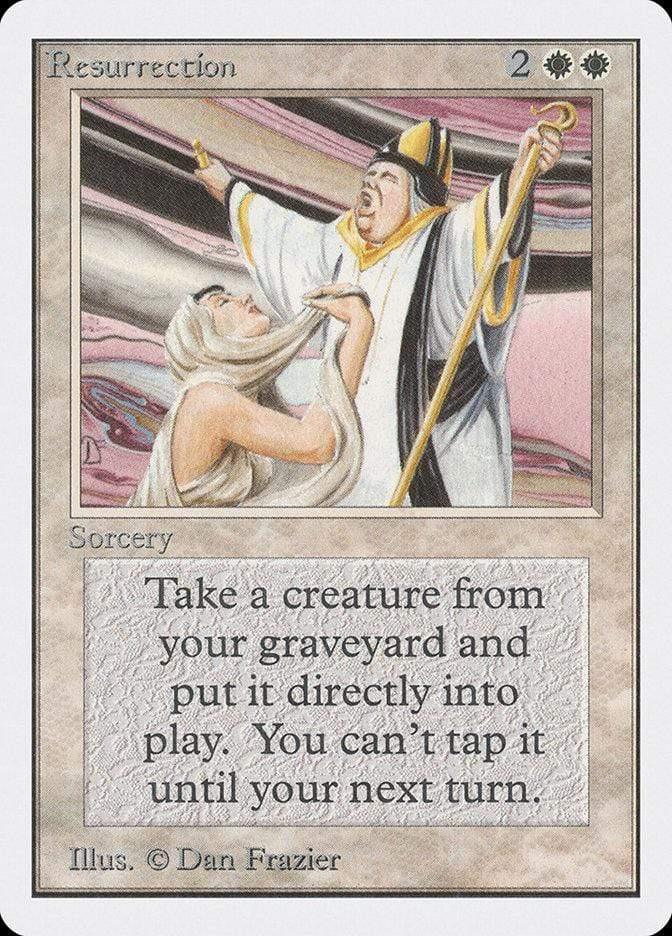 Magic: The Gathering MTG Single Resurrection [Unlimited Edition]