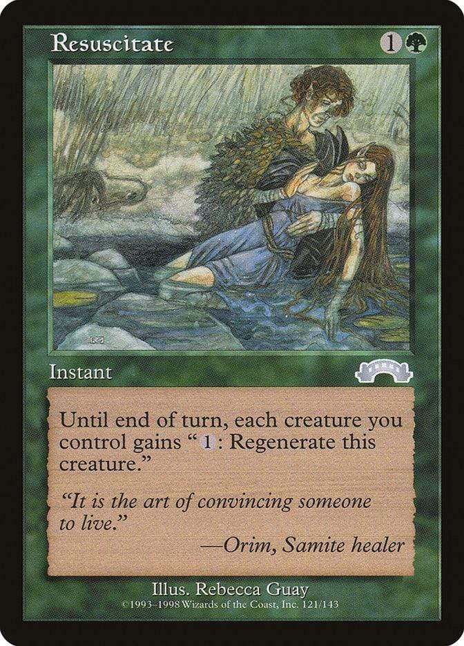Magic: The Gathering MTG Single Resuscitate [Exodus]