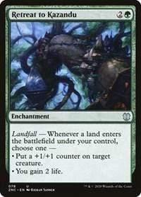 Magic: The Gathering MTG Single Retreat to Kazandu [Zendikar Rising Commander]