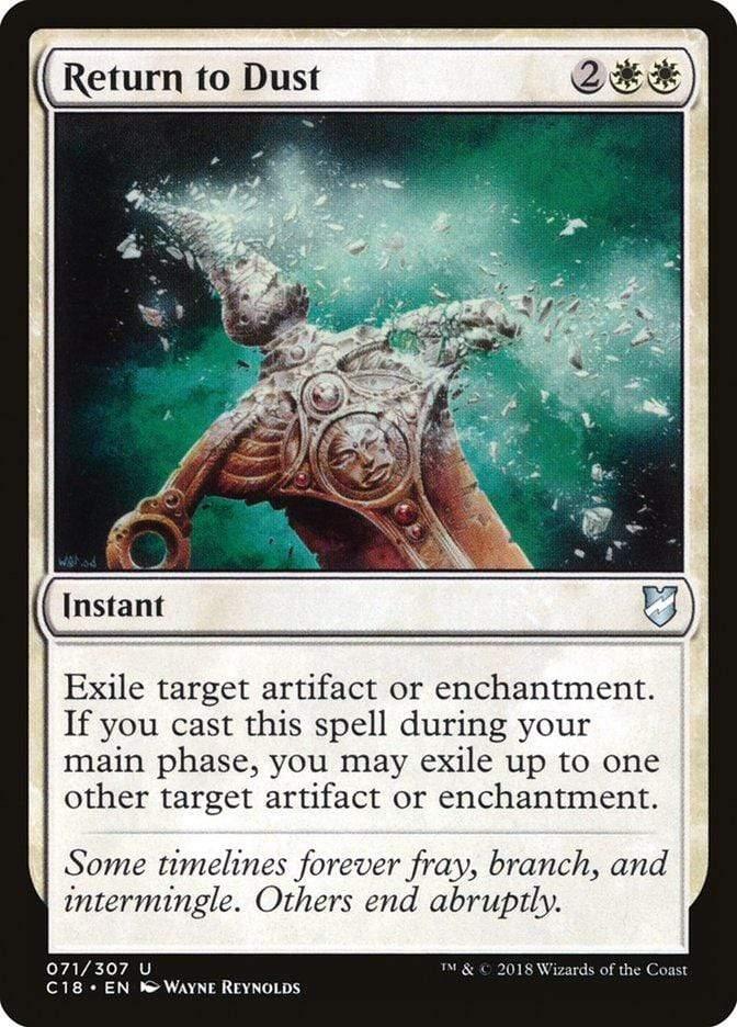 Magic: The Gathering MTG Single Return to Dust [Commander 2018]
