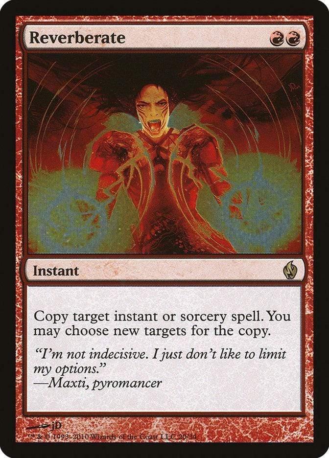 Magic: The Gathering MTG Single Reverberate [Premium Deck Series: Fire and Lightning]
