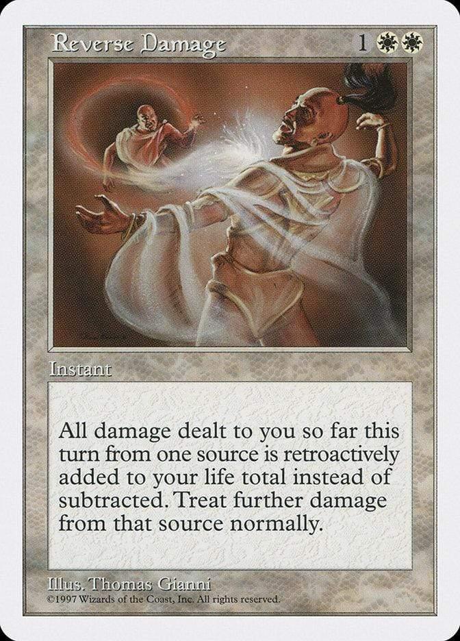Magic: The Gathering MTG Single Reverse Damage [Fifth Edition]