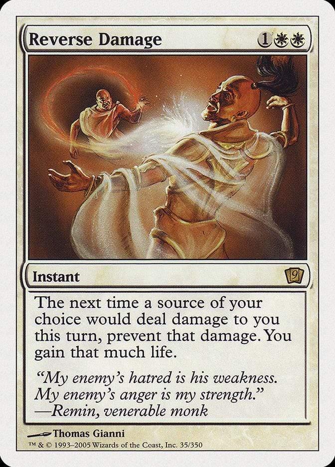 Magic: The Gathering MTG Single Reverse Damage [Ninth Edition]