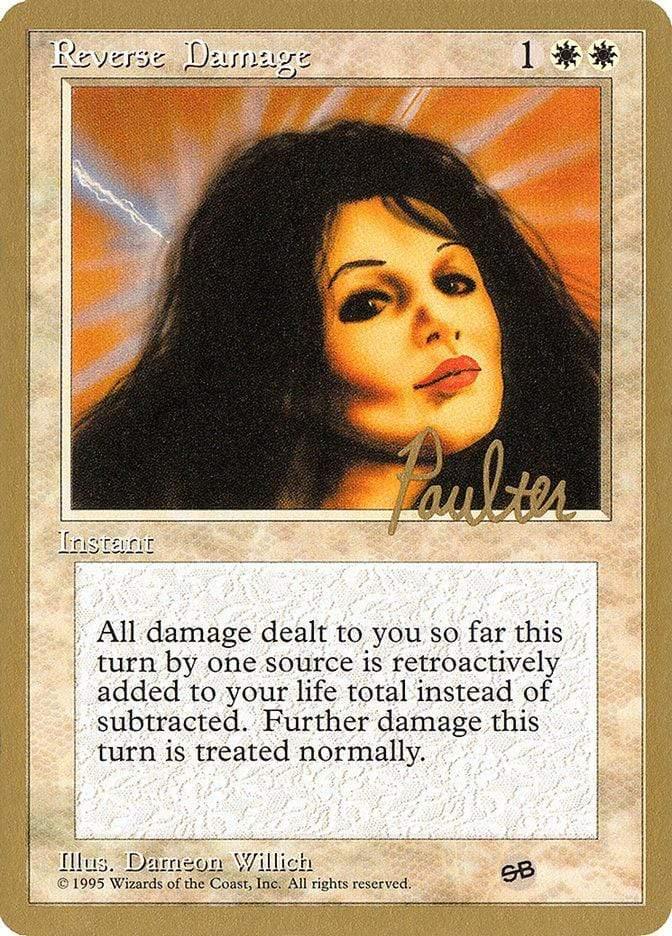 Magic: The Gathering MTG Single Reverse Damage [Pro Tour Collector Set]