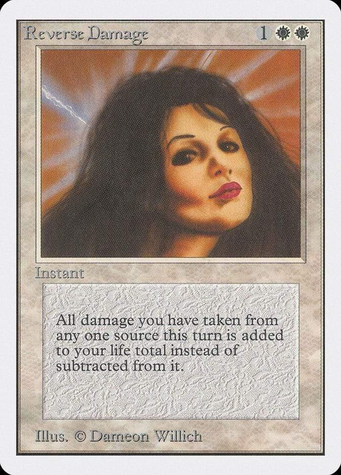 Magic: The Gathering MTG Single Reverse Damage [Unlimited Edition]