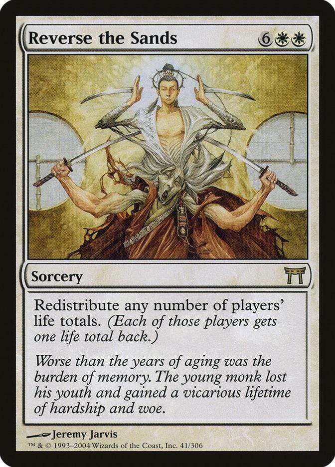 Magic: The Gathering MTG Single Reverse the Sands [Champions of Kamigawa]