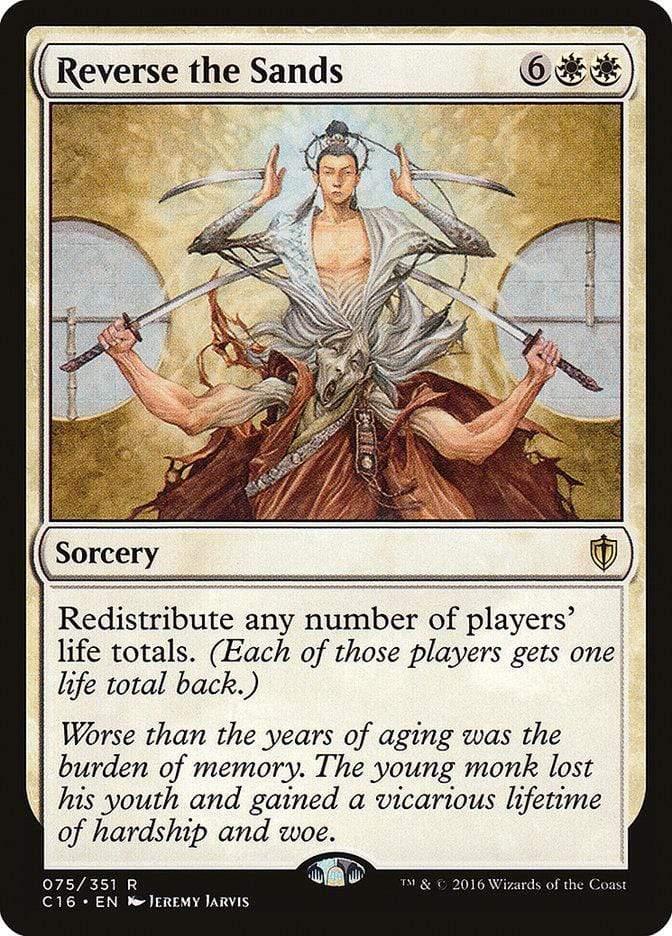 Magic: The Gathering MTG Single Reverse the Sands [Commander 2016]