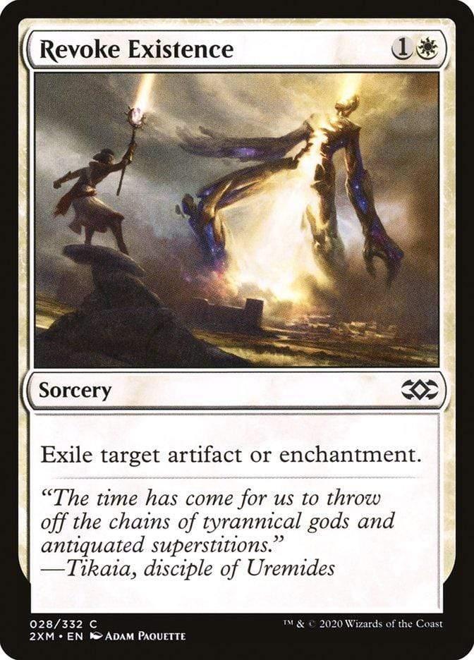 Magic: The Gathering MTG Single Revoke Existence [Double Masters]