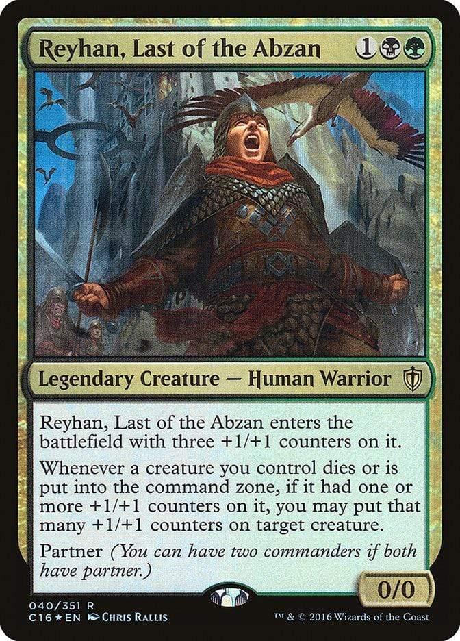 Magic: The Gathering MTG Single Reyhan, Last of the Abzan [Commander 2016]