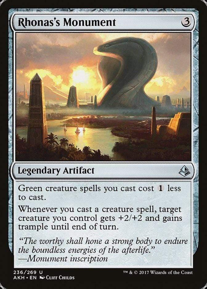 Magic: The Gathering MTG Single Rhonas's Monument [Amonkhet]