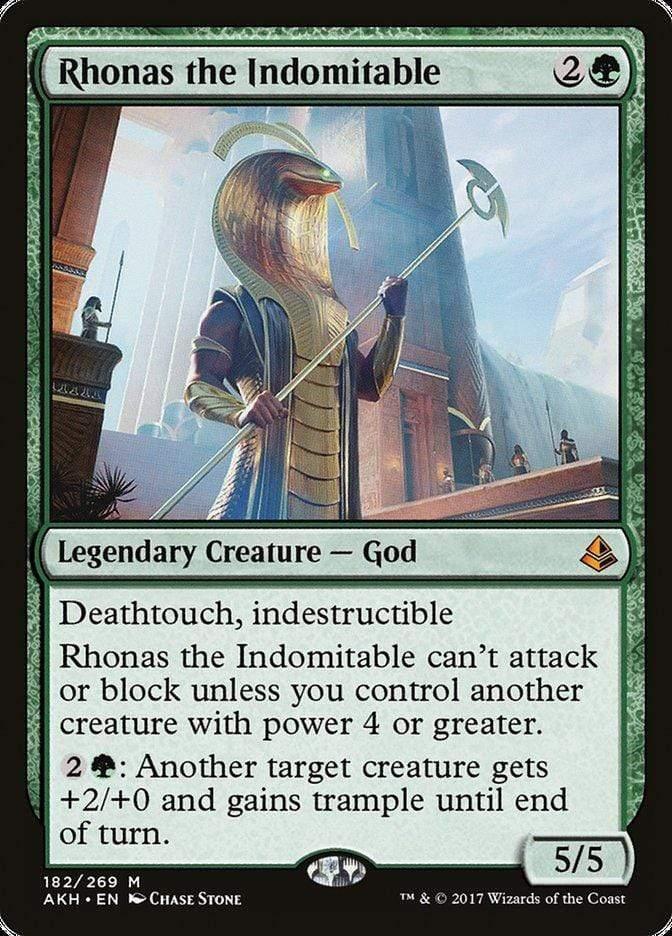 Magic: The Gathering MTG Single Rhonas the Indomitable [Amonkhet]