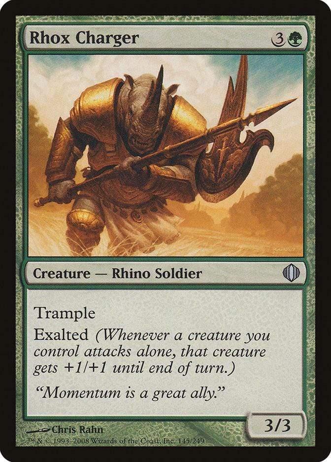 Magic: The Gathering MTG Single Rhox Charger [Shards of Alara]