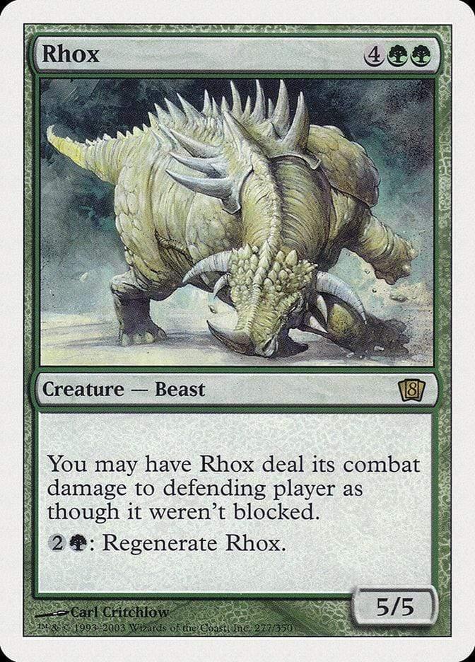 Magic: The Gathering MTG Single Rhox [Eighth Edition]