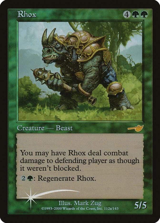 Magic: The Gathering MTG Single Rhox [Starter 2000]