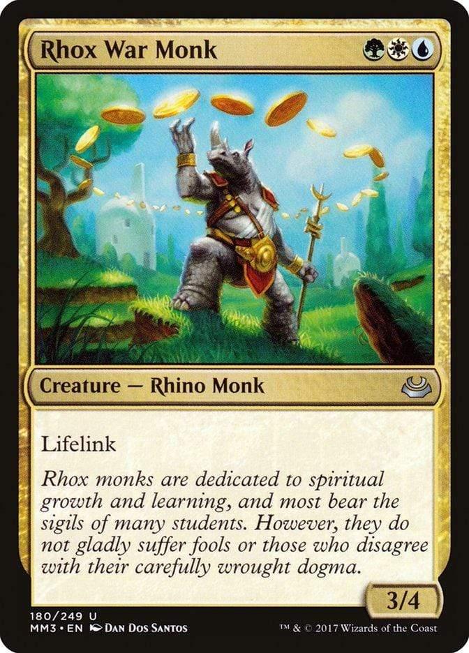 Magic: The Gathering MTG Single Rhox War Monk [Modern Masters 2017]