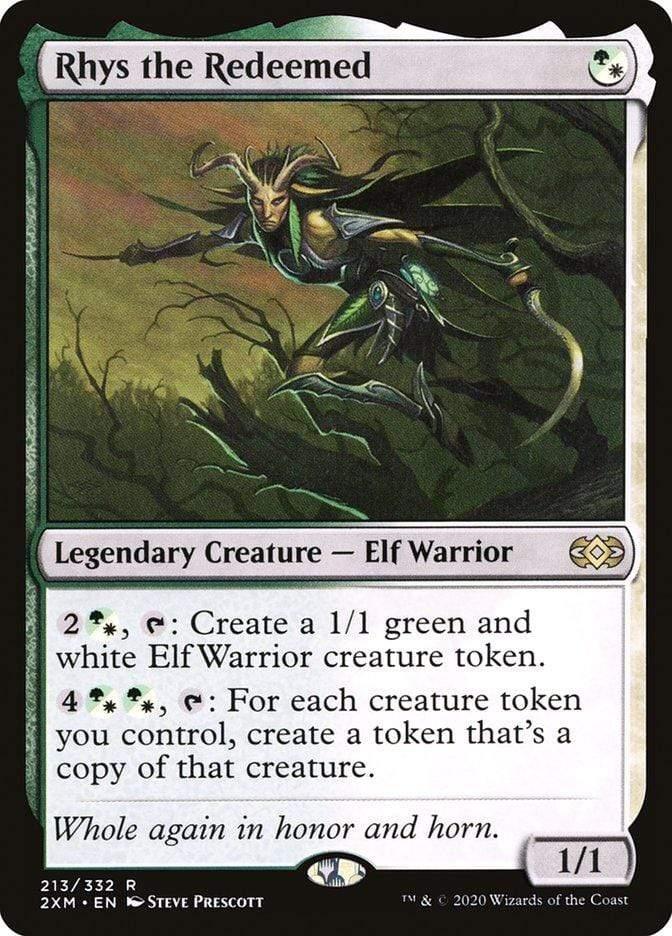 Magic: The Gathering MTG Single Rhys the Redeemed [Double Masters]