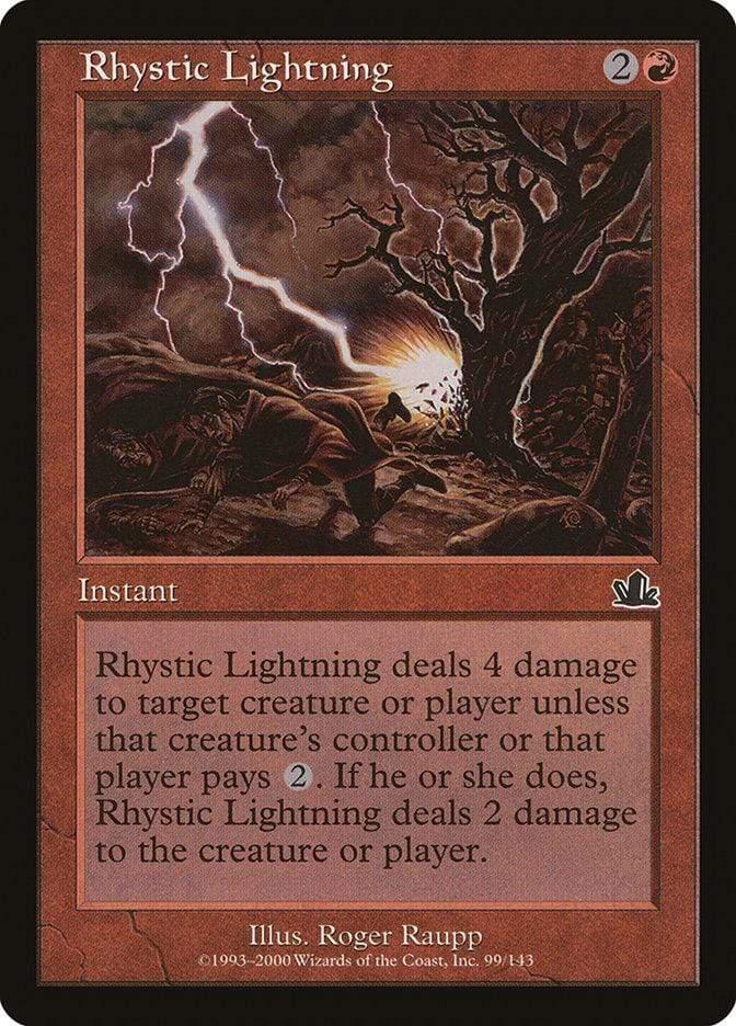 Magic: The Gathering MTG Single Rhystic Lightning [Prophecy]