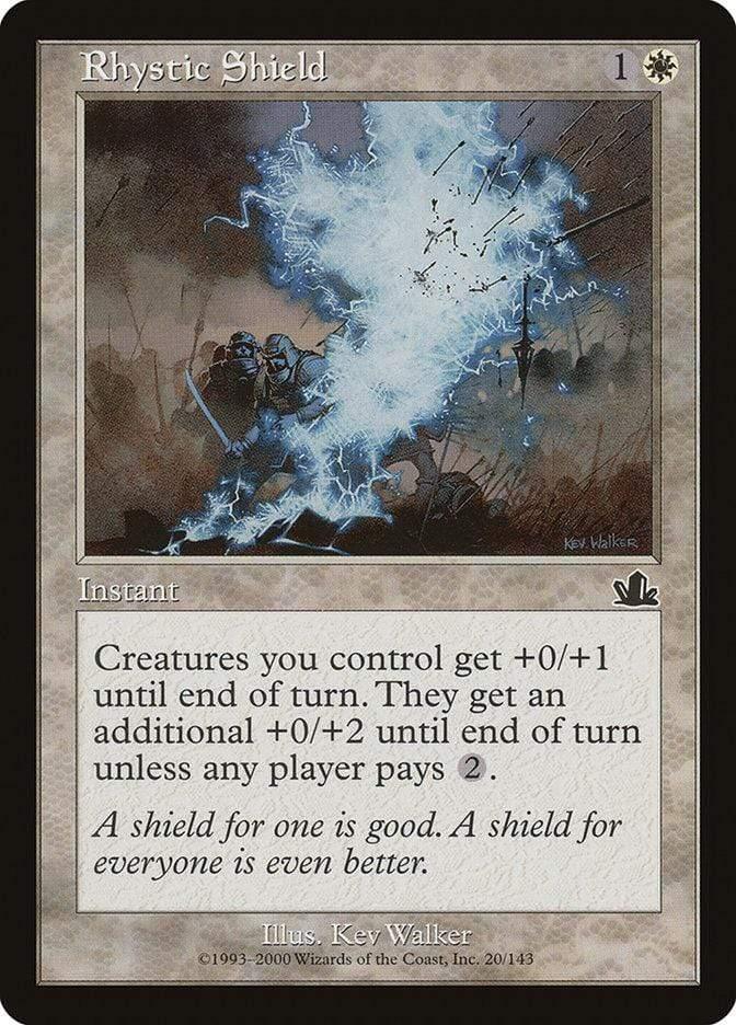 Magic: The Gathering MTG Single Rhystic Shield [Prophecy]