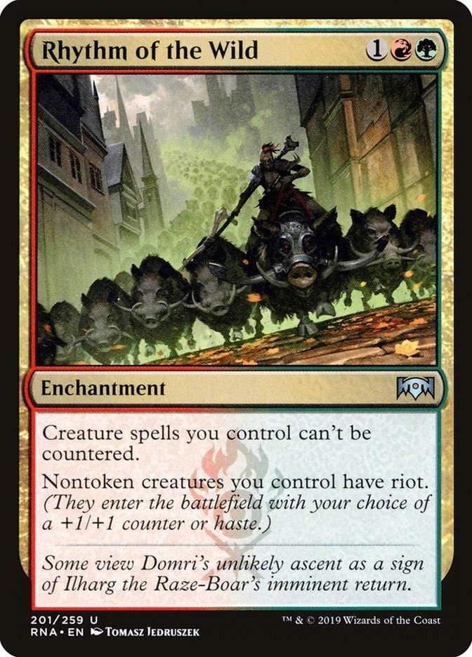 Magic: The Gathering MTG Single Rhythm of the Wild [Ravnica Allegiance]