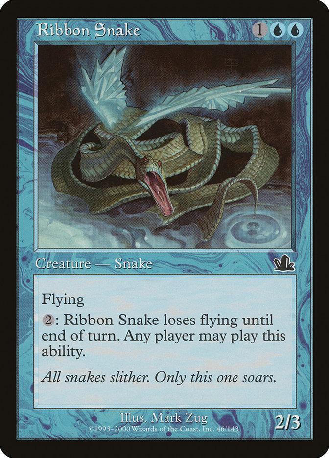 Magic: The Gathering MTG Single Ribbon Snake [Prophecy]