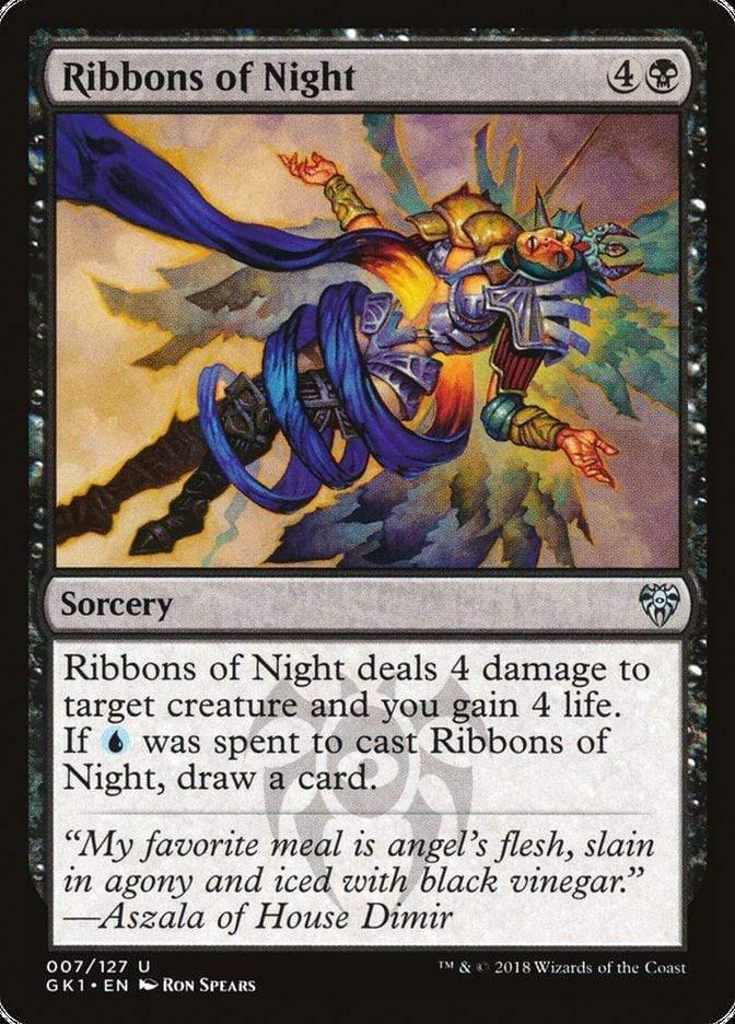Magic: The Gathering MTG Single Ribbons of Night [Guilds of Ravnica Guild Kit]