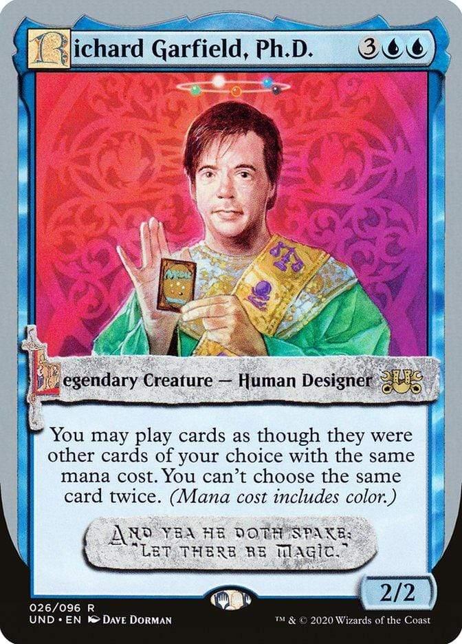 Magic: The Gathering MTG Single Richard Garfield, Ph.D. [Unsanctioned]