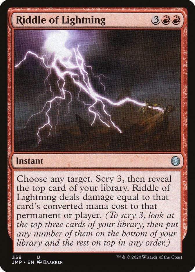 Magic: The Gathering MTG Single Riddle of Lightning [Jumpstart]