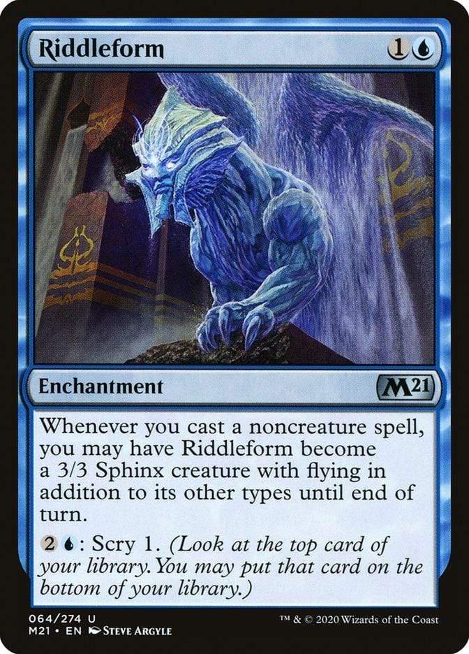 Magic: The Gathering MTG Single Riddleform [Core Set 2021]
