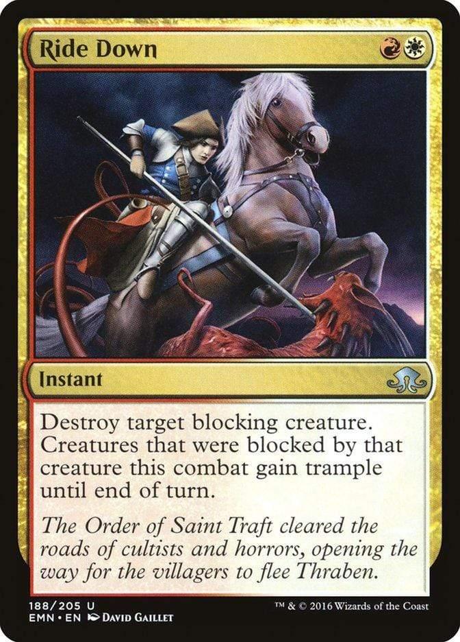Magic: The Gathering MTG Single Ride Down [Eldritch Moon]