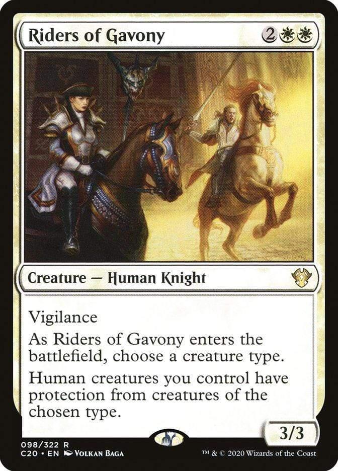 Magic: The Gathering MTG Single Riders of Gavony [Commander 2020]