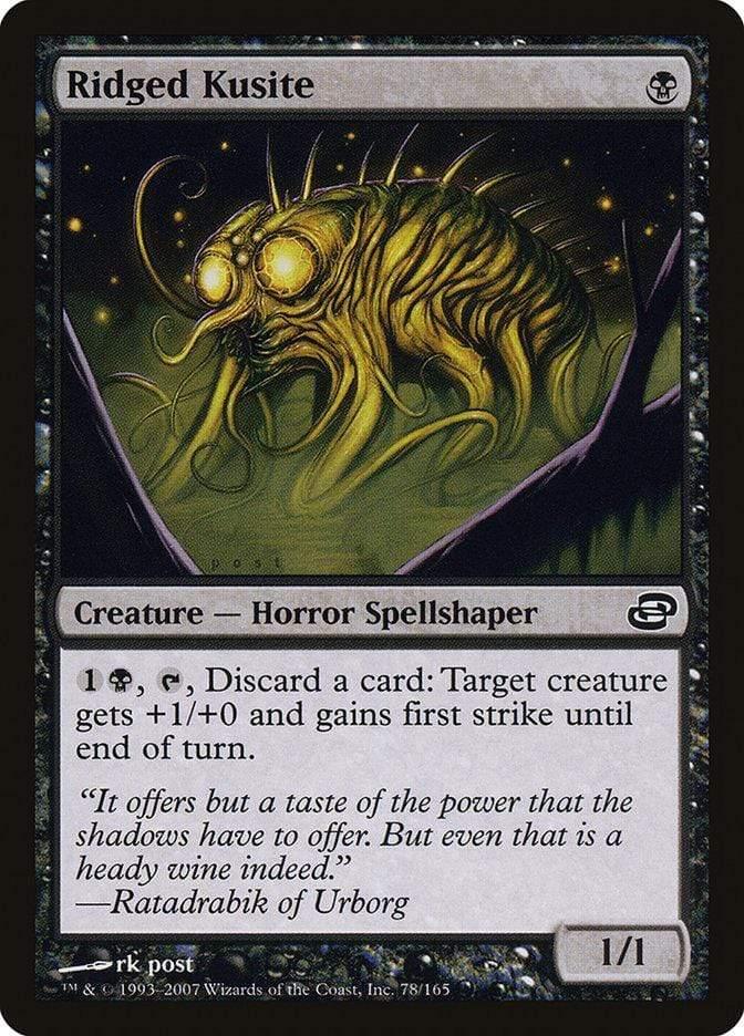 Magic: The Gathering MTG Single Ridged Kusite [Planar Chaos]