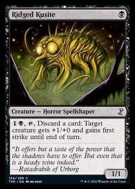 Magic: The Gathering MTG Single Ridged Kusite [Time Spiral Remastered]