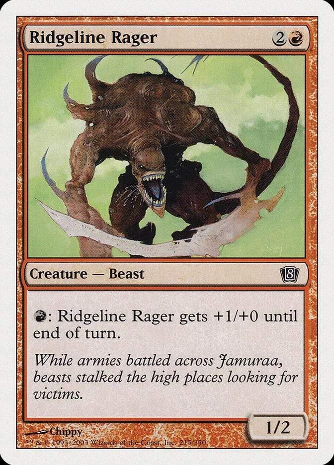 Magic: The Gathering MTG Single Ridgeline Rager [Eighth Edition]