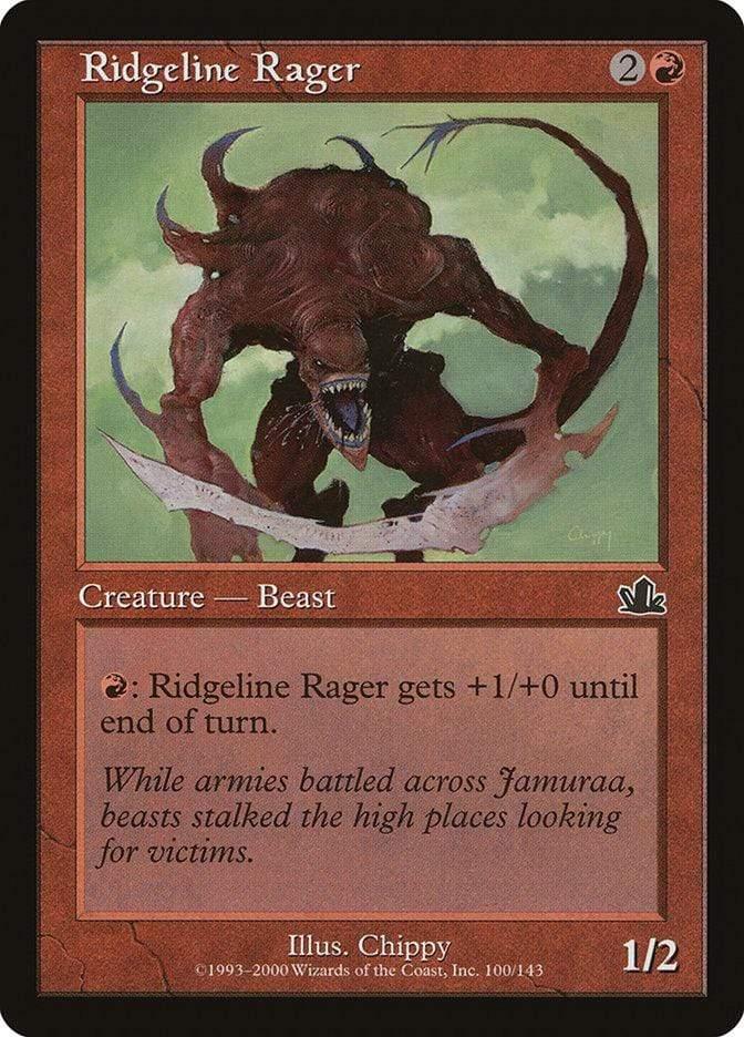 Magic: The Gathering MTG Single Ridgeline Rager [Prophecy]