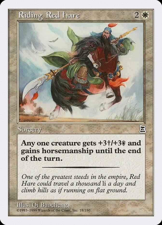 Magic: The Gathering MTG Single Riding Red Hare [Portal Three Kingdoms]