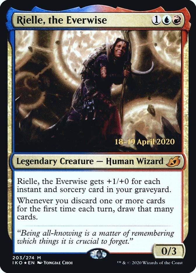 Magic: The Gathering MTG Single Rielle, the Everwise  [Ikoria: Lair of Behemoths Prerelease Promos]